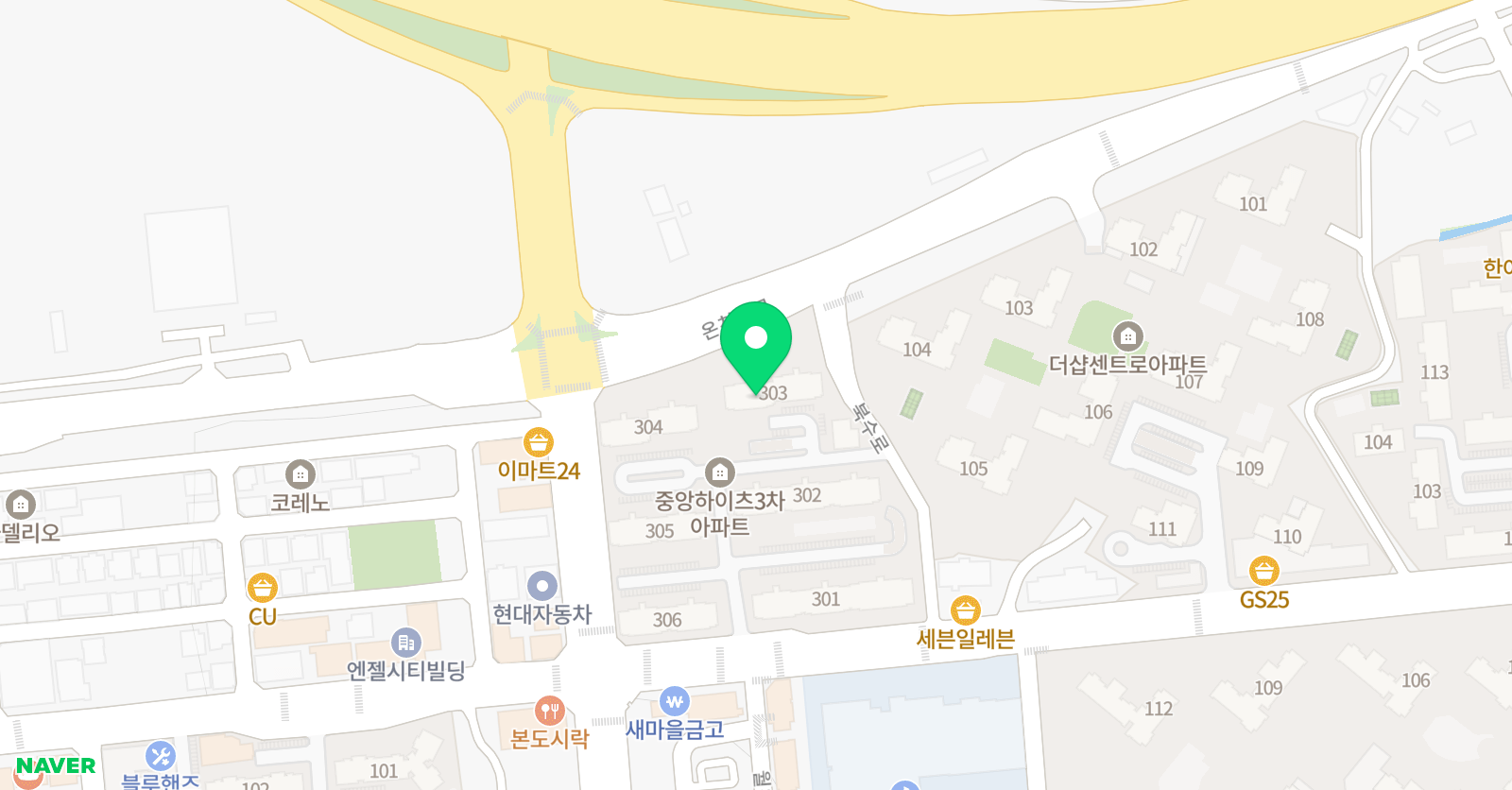 아소비 아산 북수점 위치