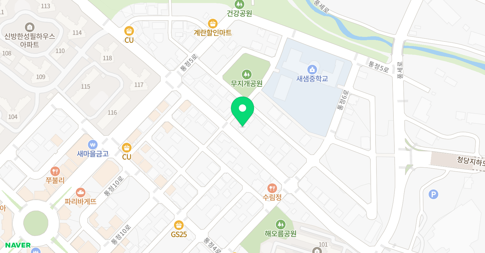 이온 무용학원 위치