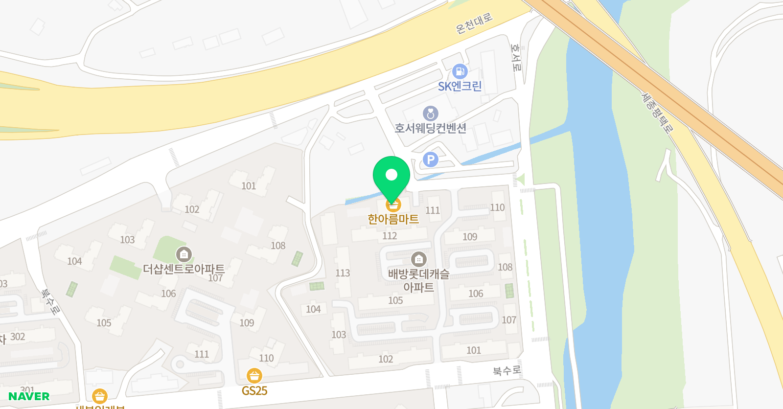 충효 태권도합기도 위치