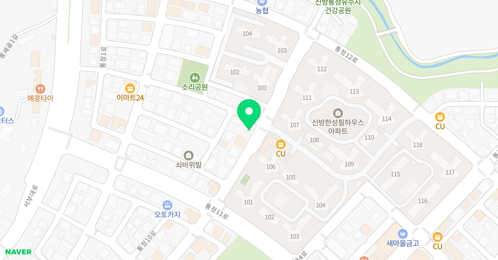 GnB 어학원 글로벌캠퍼스 위치