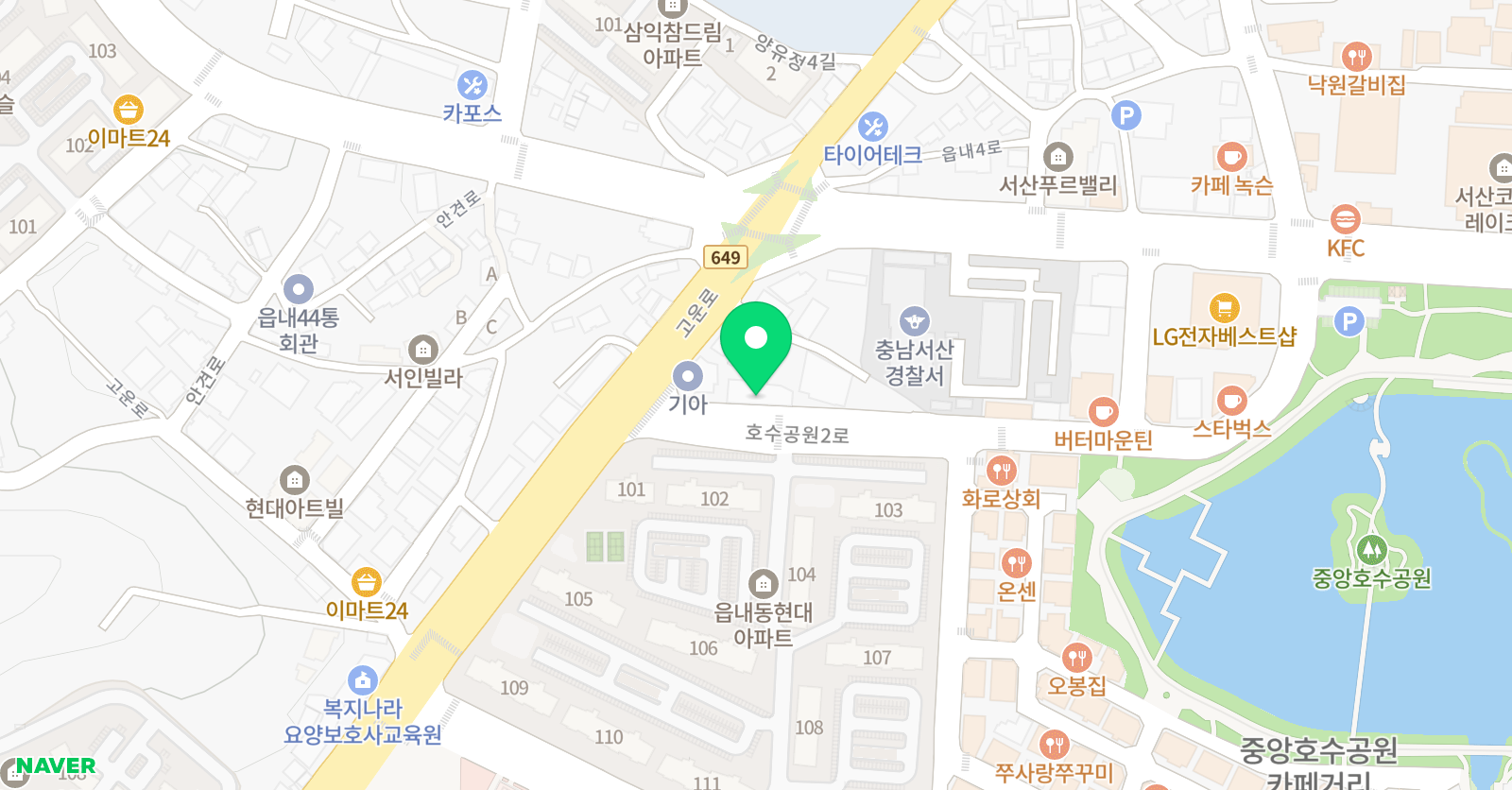 뮤즈 음악학원 위치