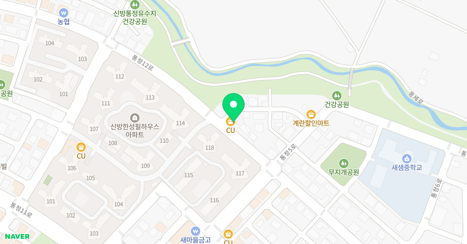 씨투엠J요리수 수학교습소 위치