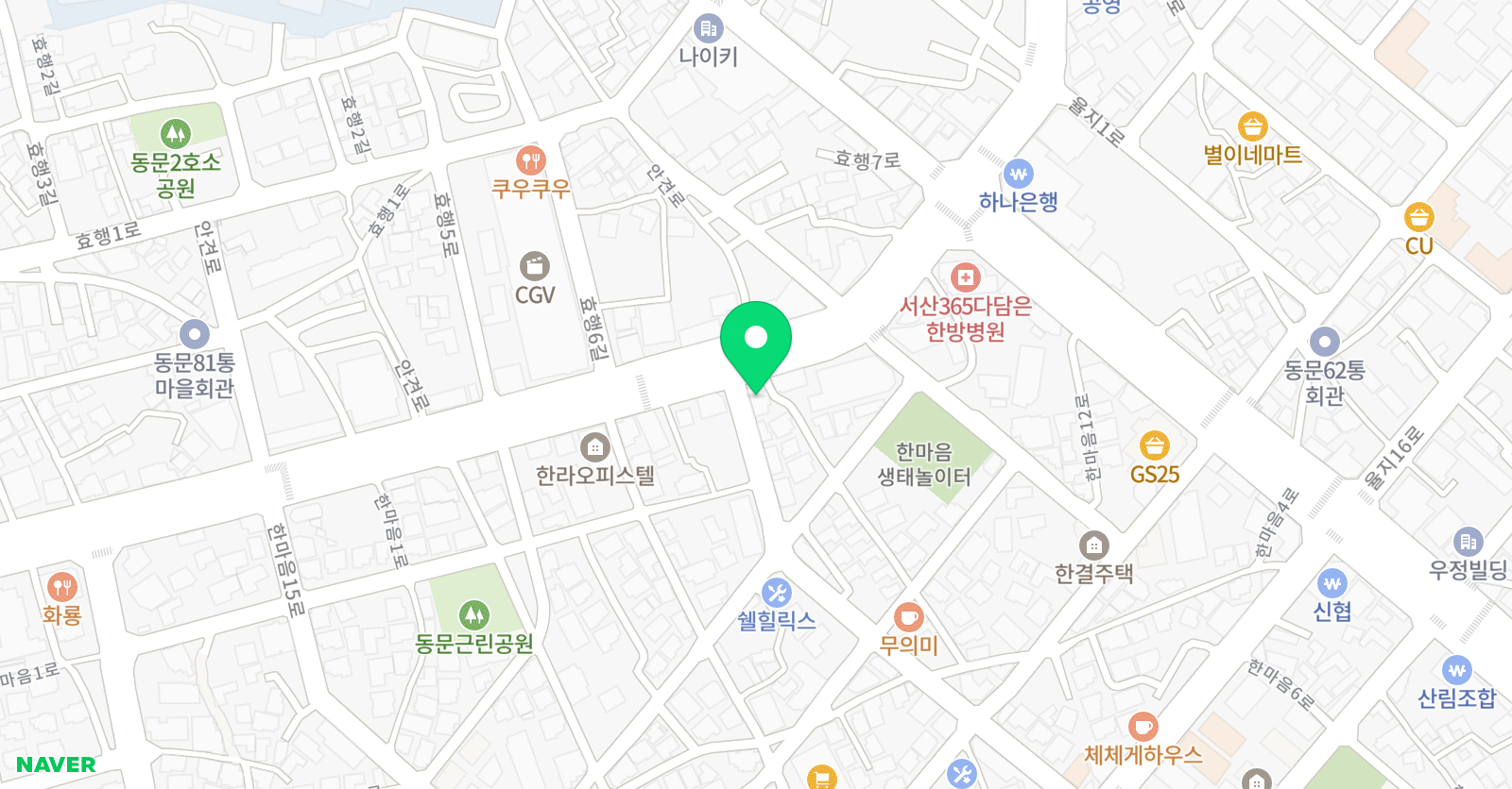 J&L DANCE ACADEMY 서산점 위치