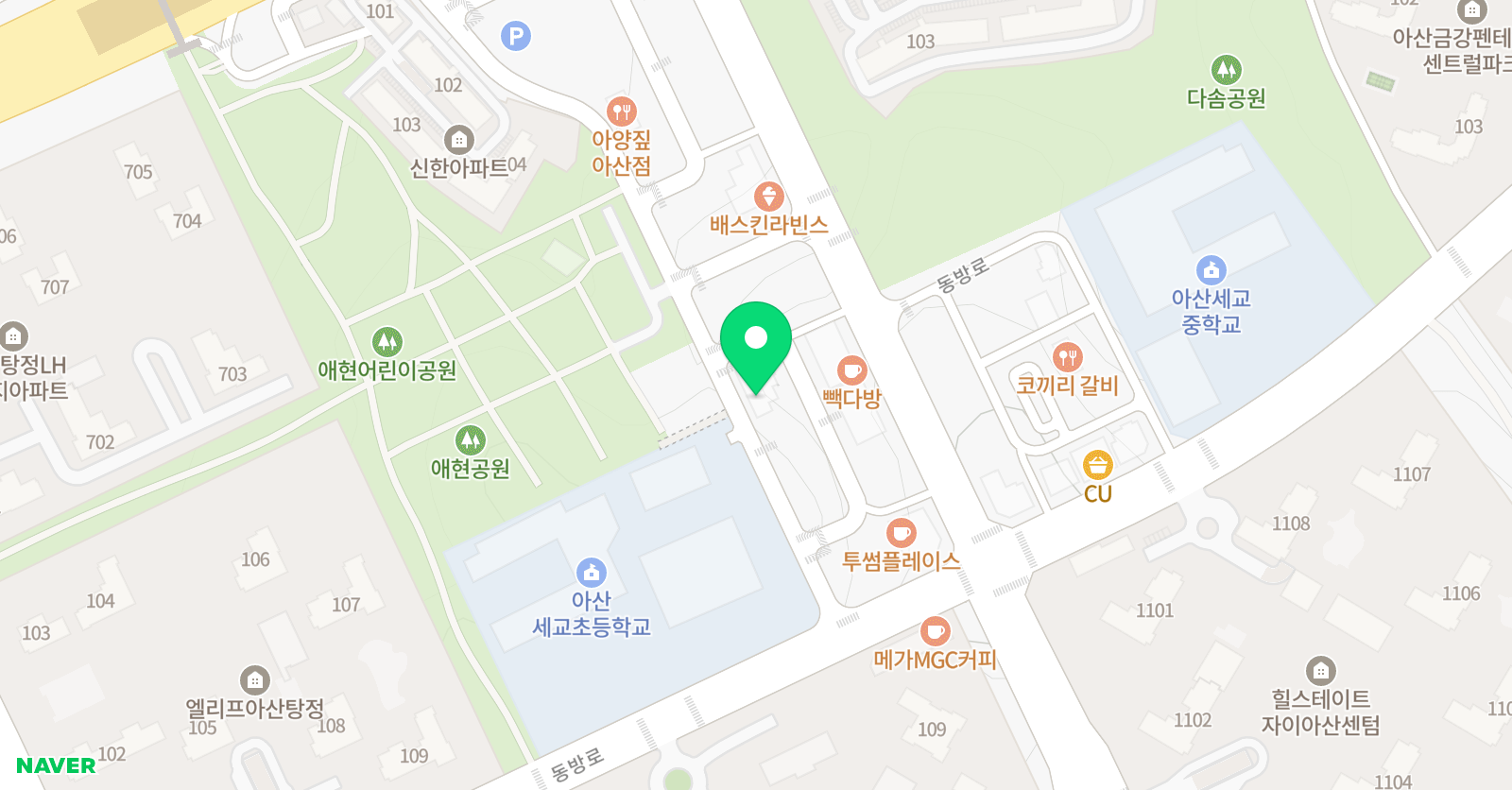 리드인 독서논술 세교학원 위치