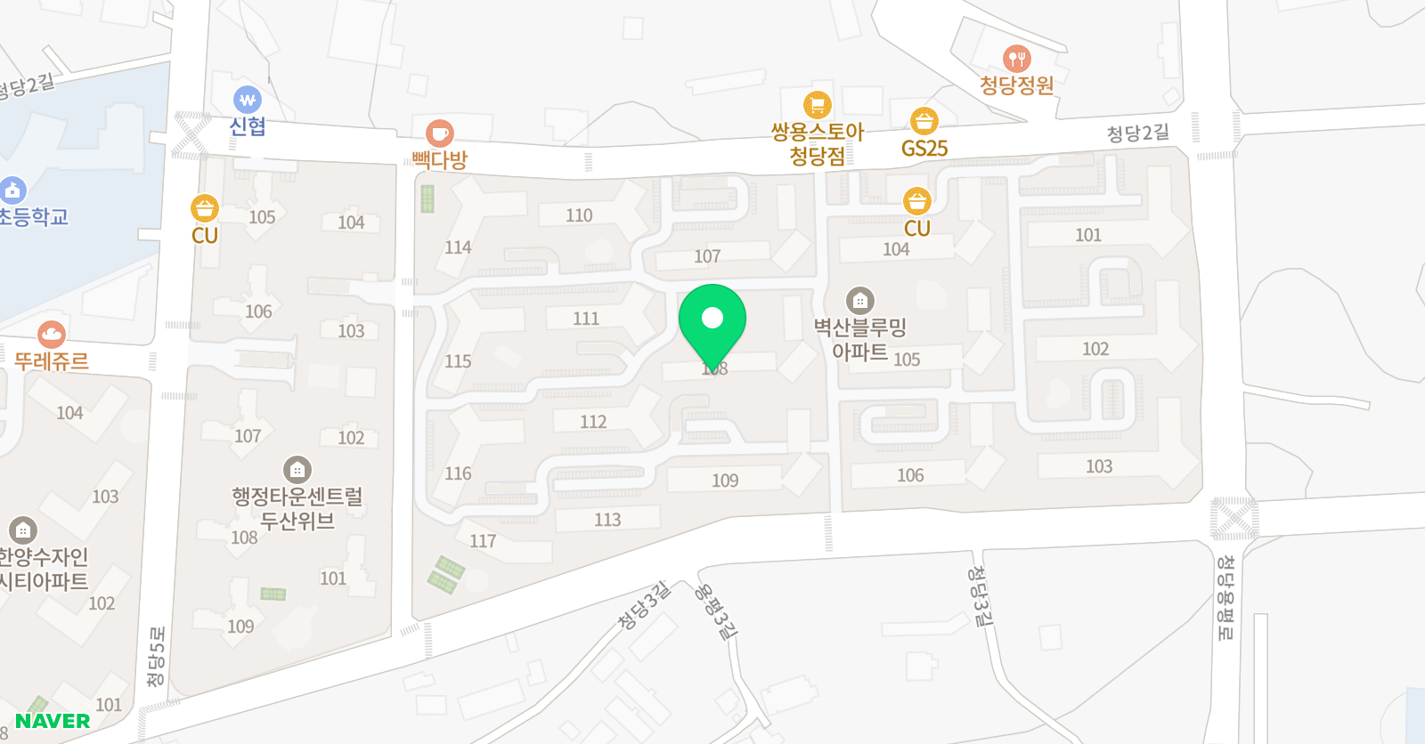 이룸 잉글리쉬 위치