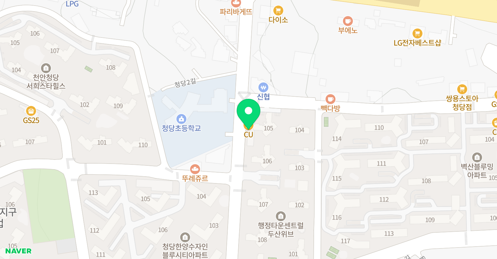 알록달록 미술학원 위치