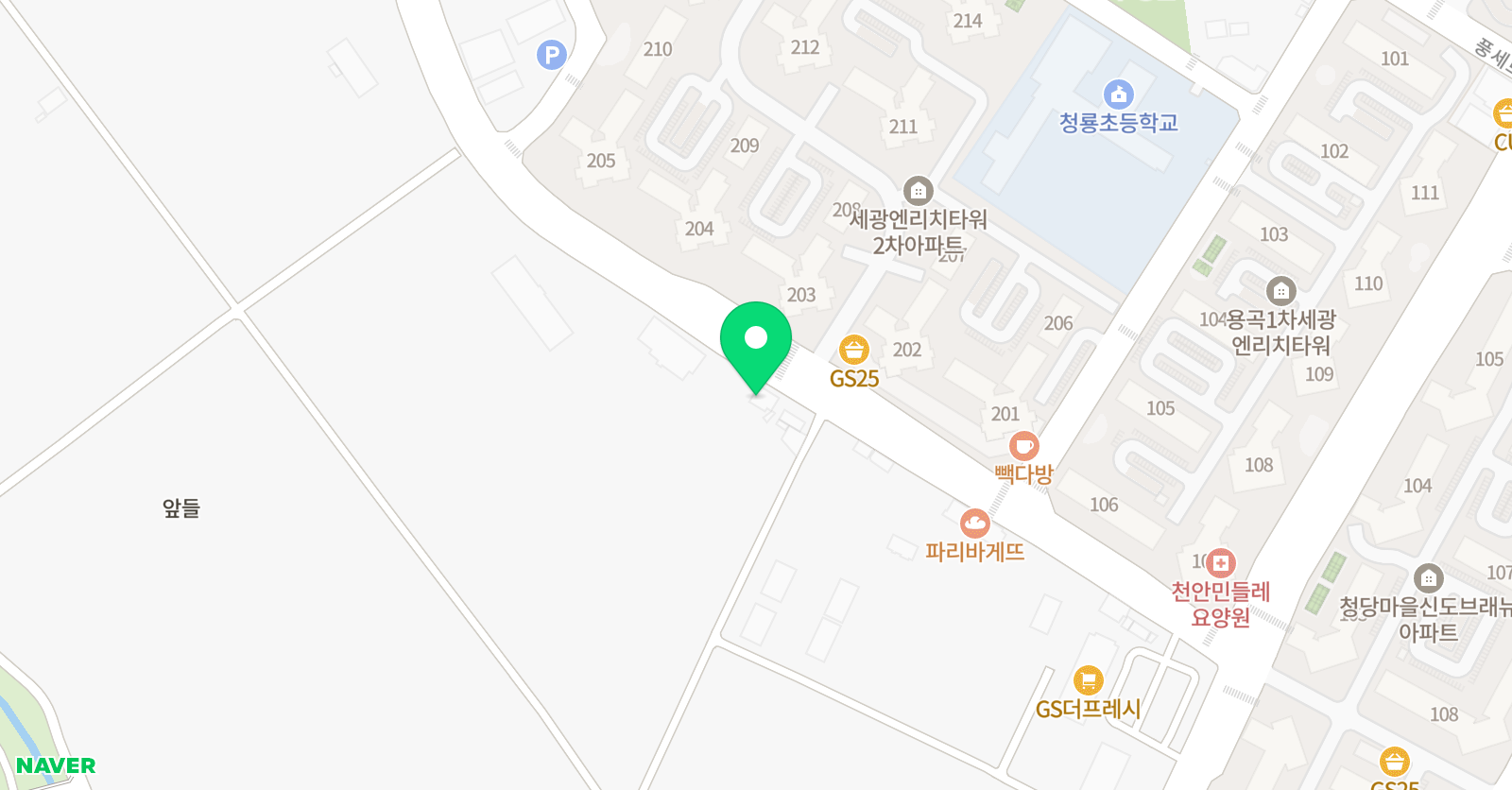 생각자람에듀 학원 위치
