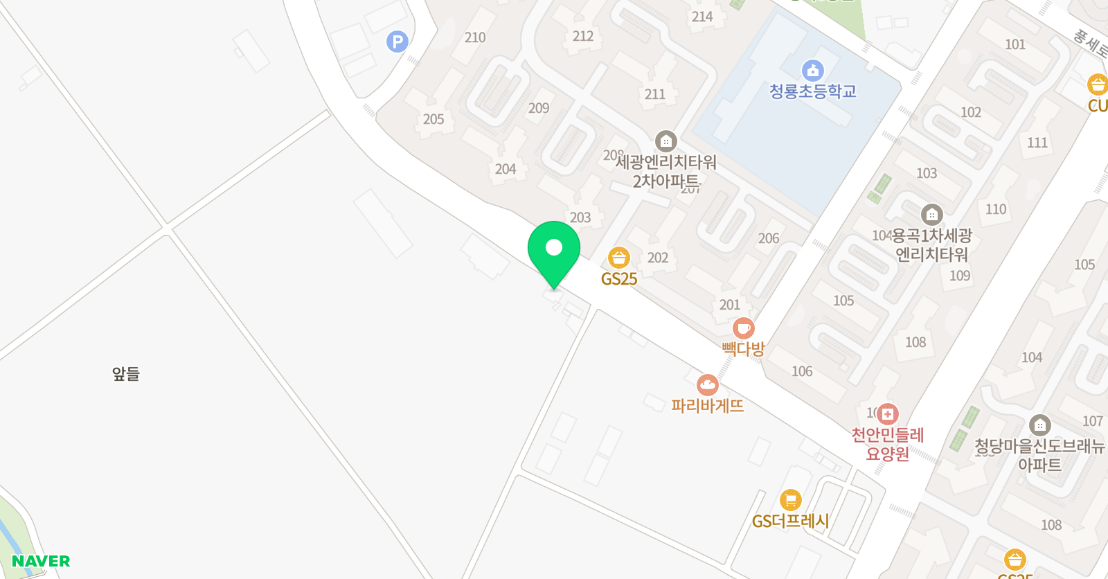 토론하는아이들 용곡 세광 GLE센터 위치
