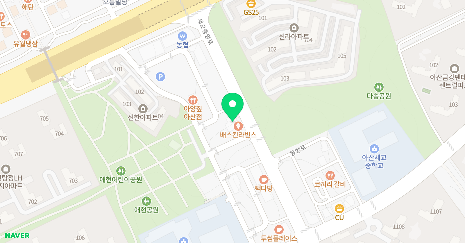 대치프리미엄 영어수학학원 위치