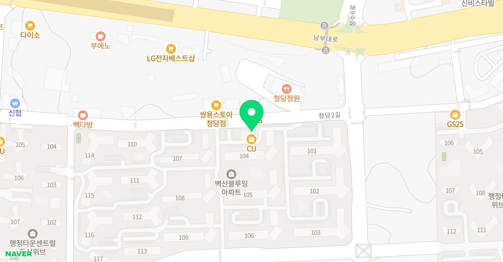 부엉쌤 영어 위치