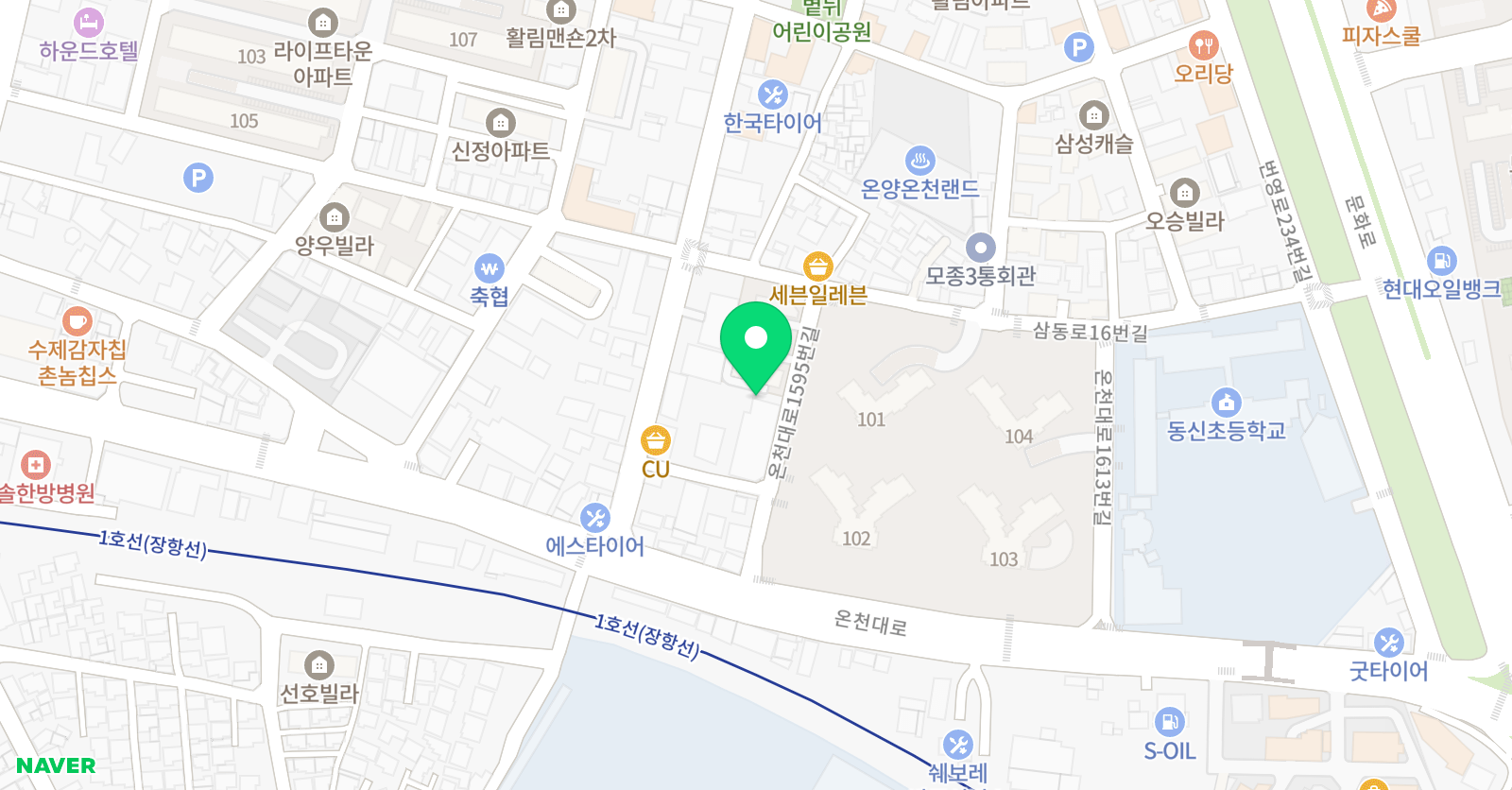태극 태권도 위치