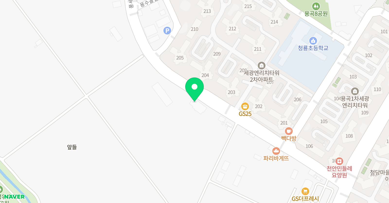 천안서울학원 위치