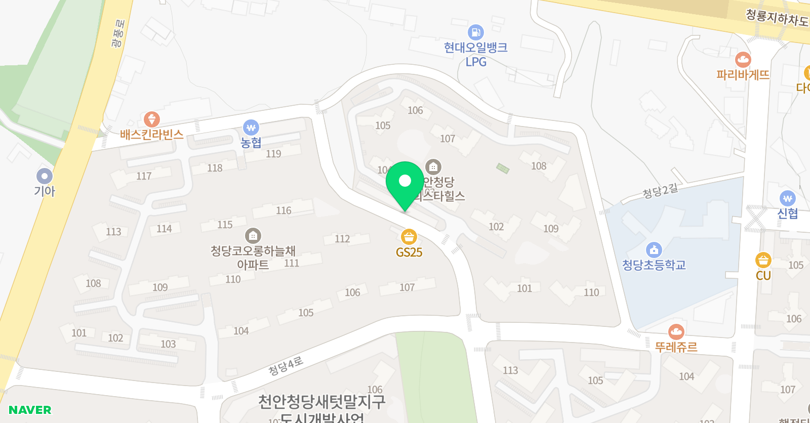 스텔라 영어학원 위치