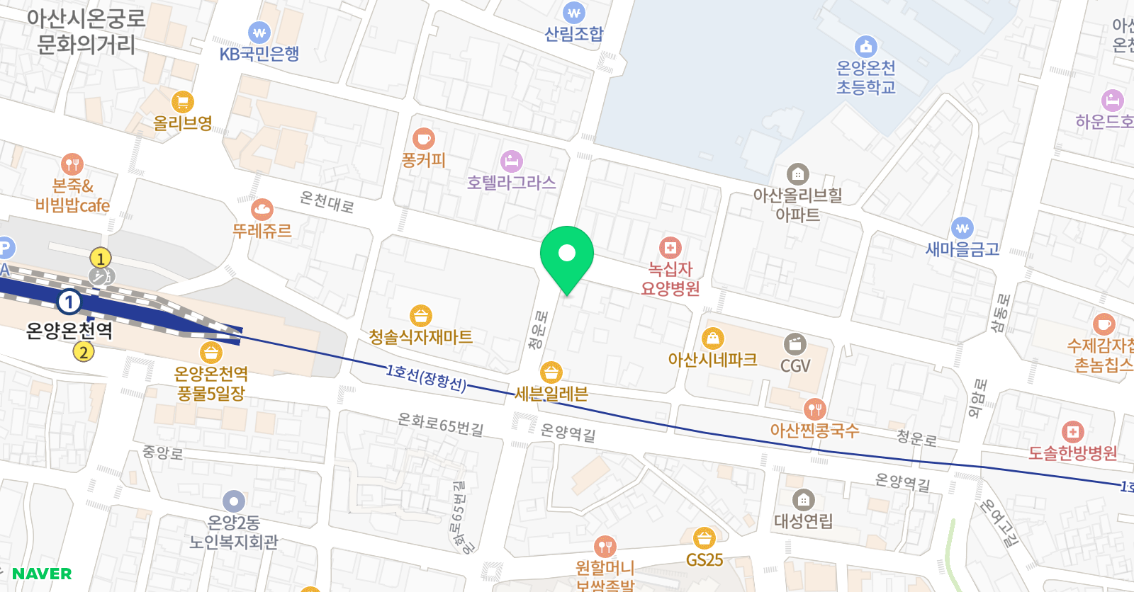 영원한미소 미술학원 위치