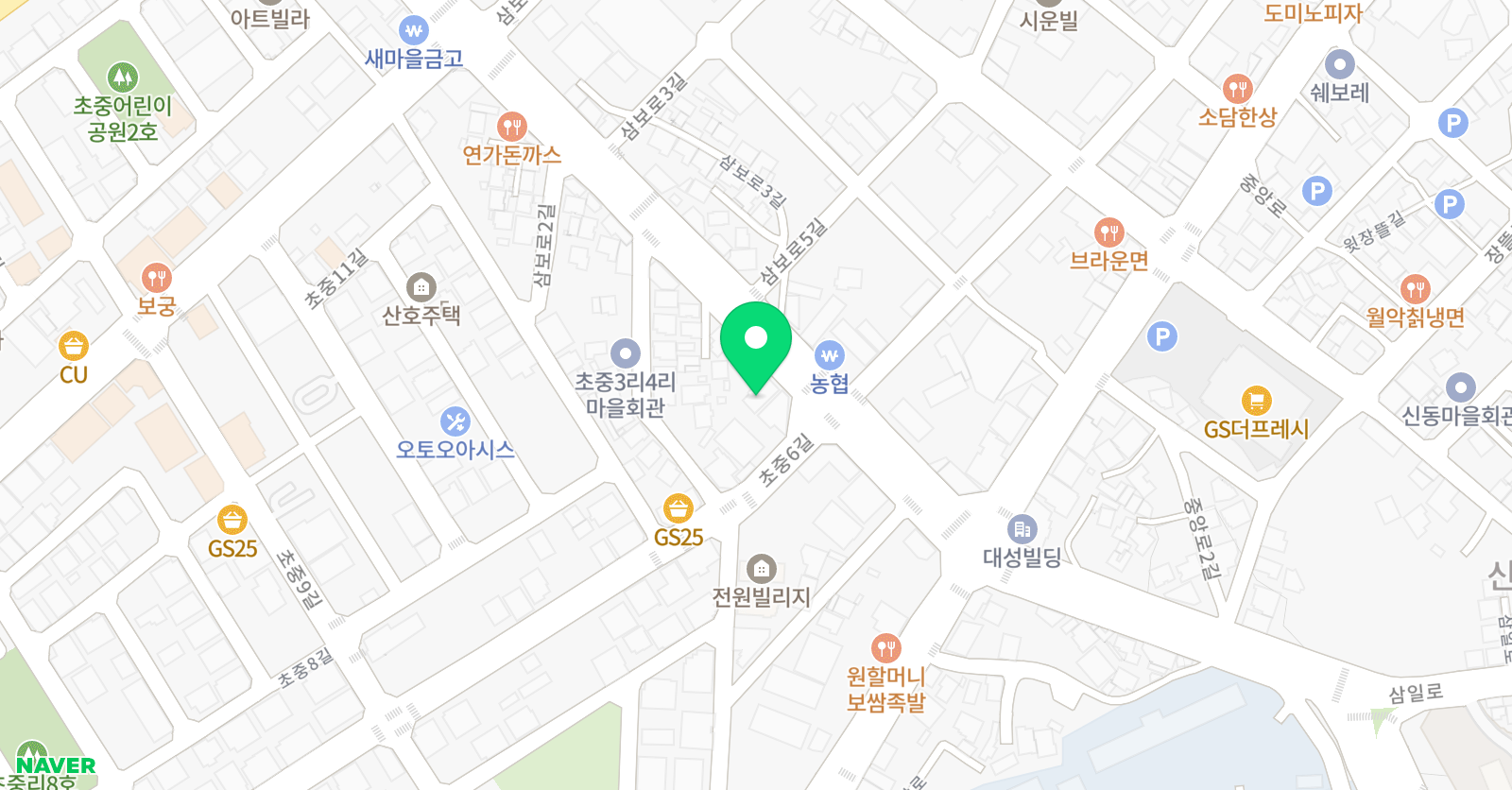 더위로 학원 위치