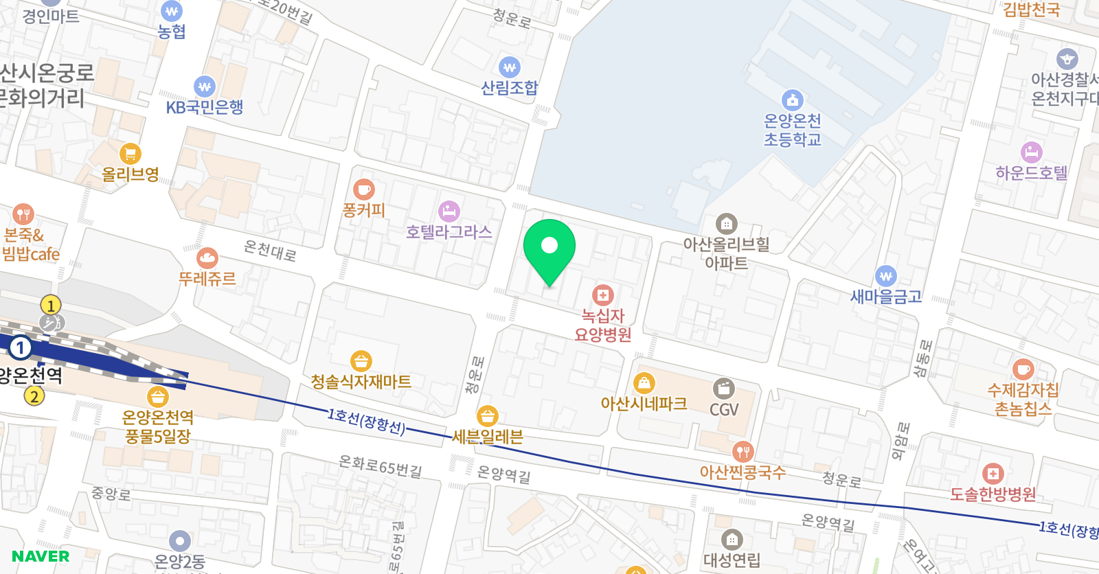 뮤직스토리 실용음악학원 위치
