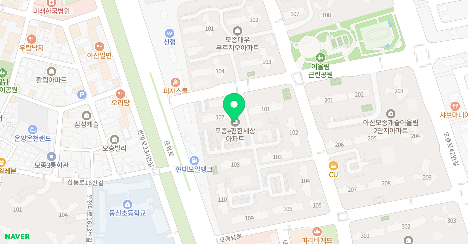 더뮤즈 음악학원 위치