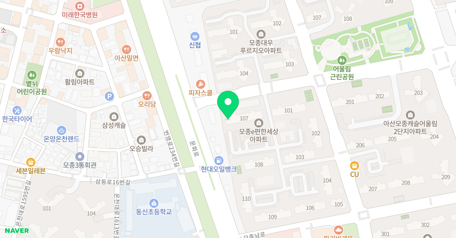 리드앤톡 모종센터 위치
