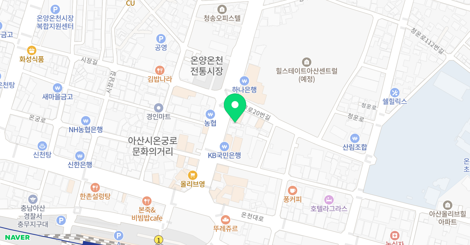 우리실용음악댄스학원 위치