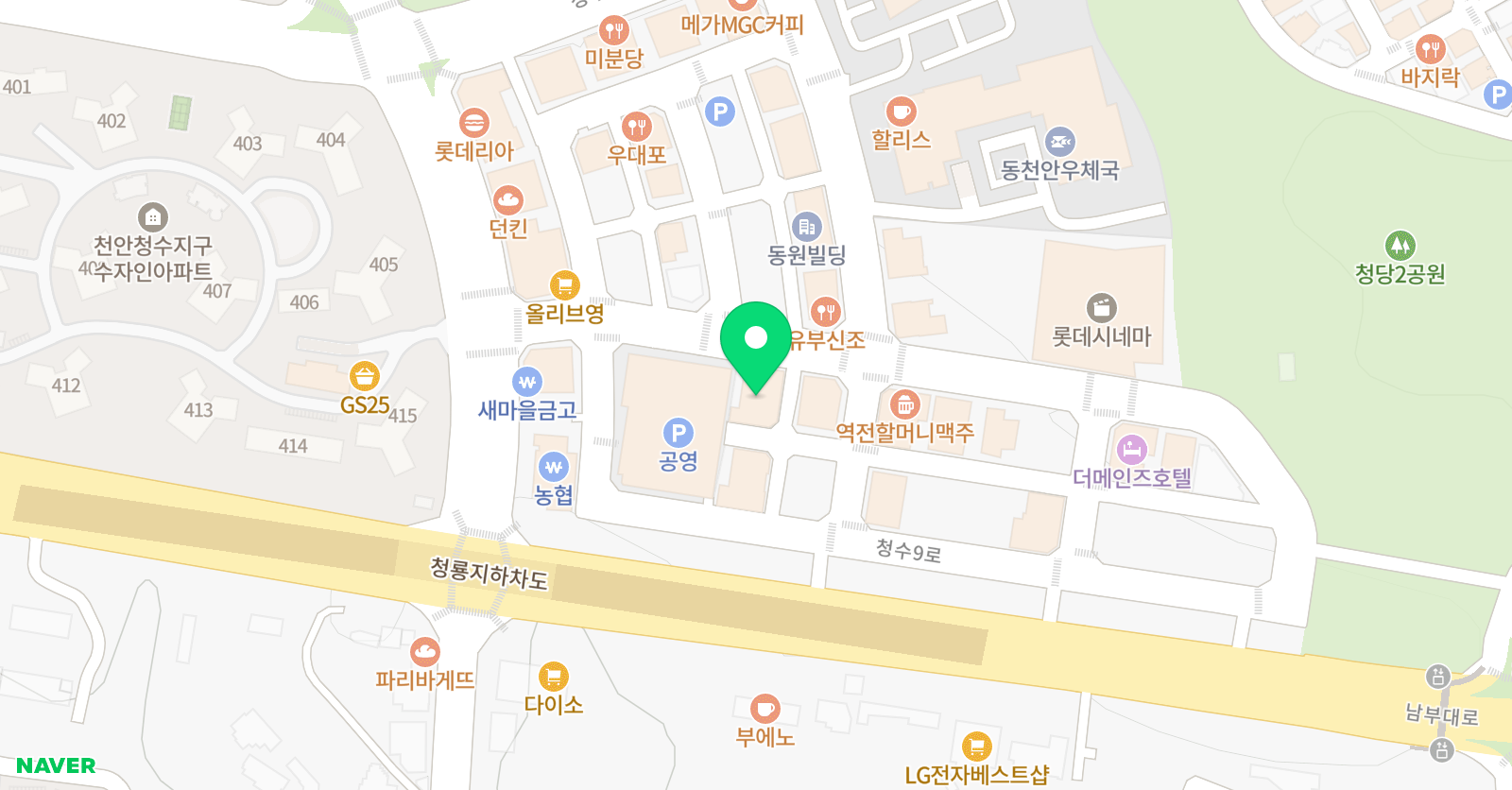 성균관 영어전문학원 위치