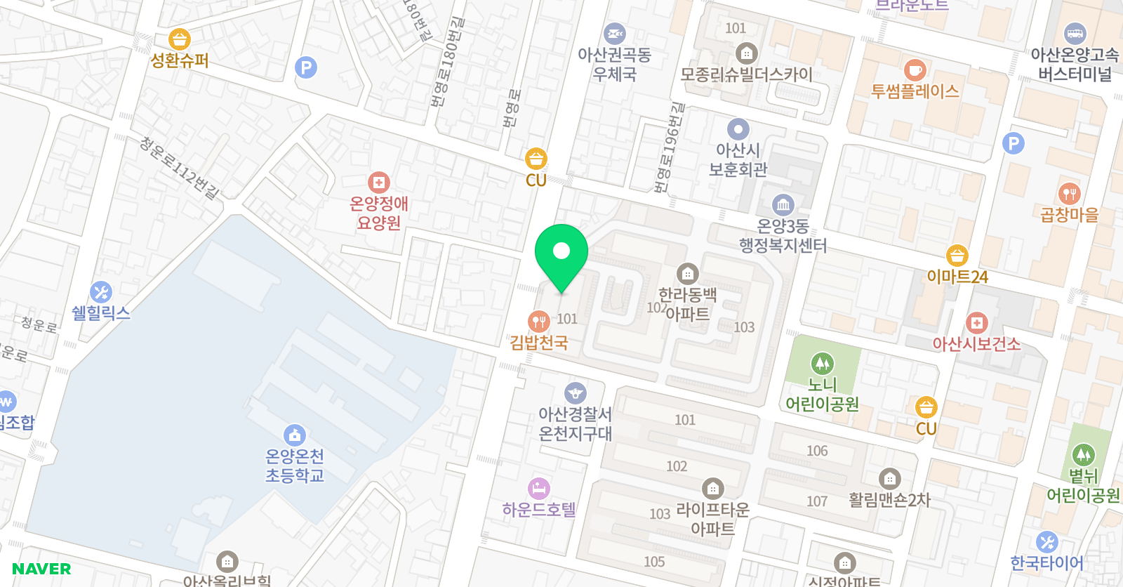 충무 태권도 총본관 위치