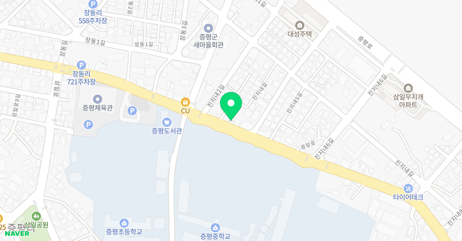 데이지케이크 위치