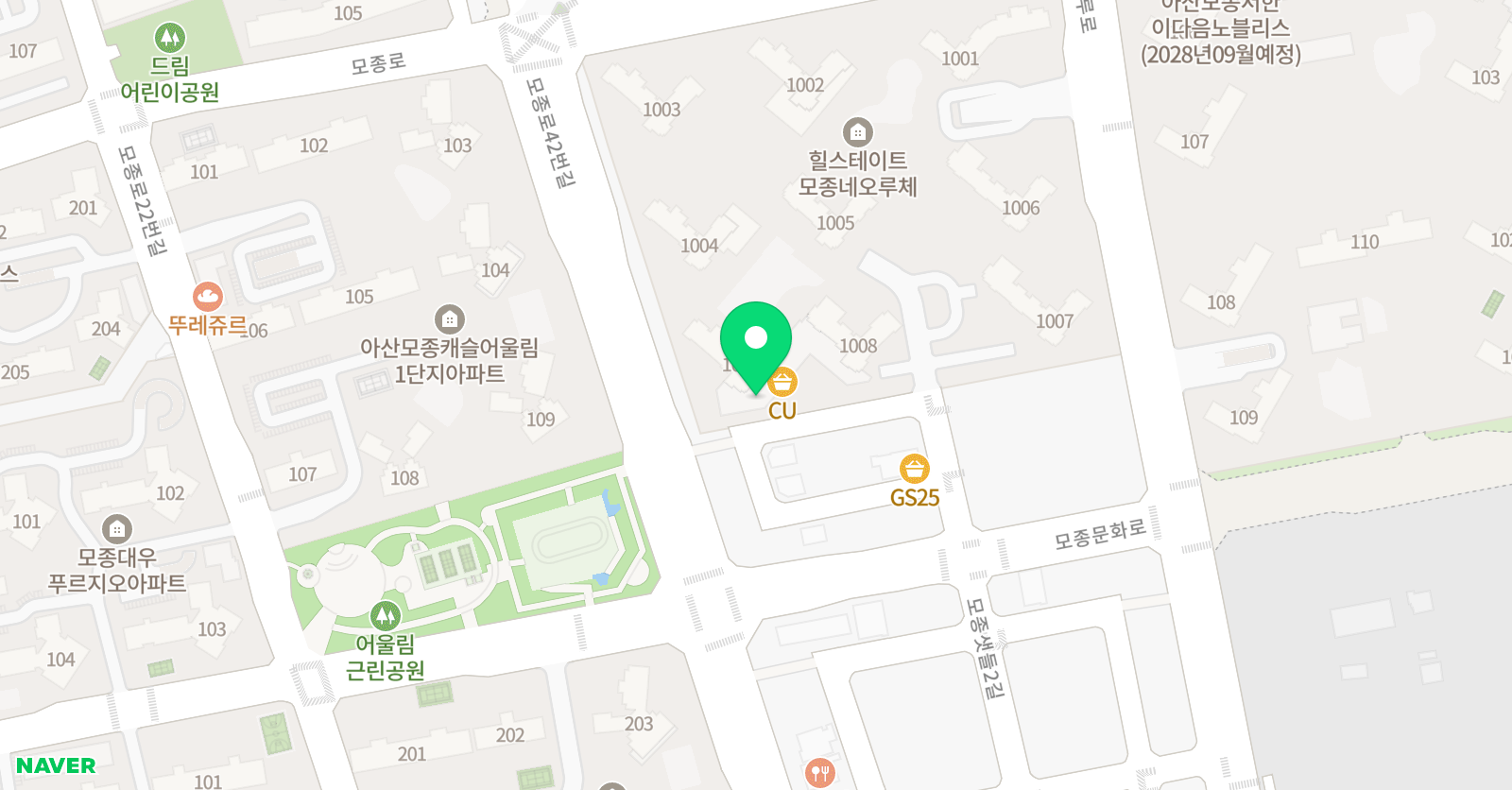 삼성영어셀레나 신리영어교습소 위치
