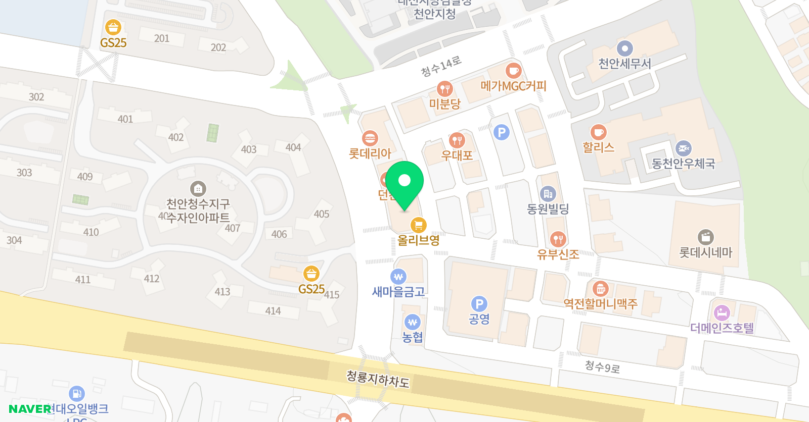 예원 발레핏 위치