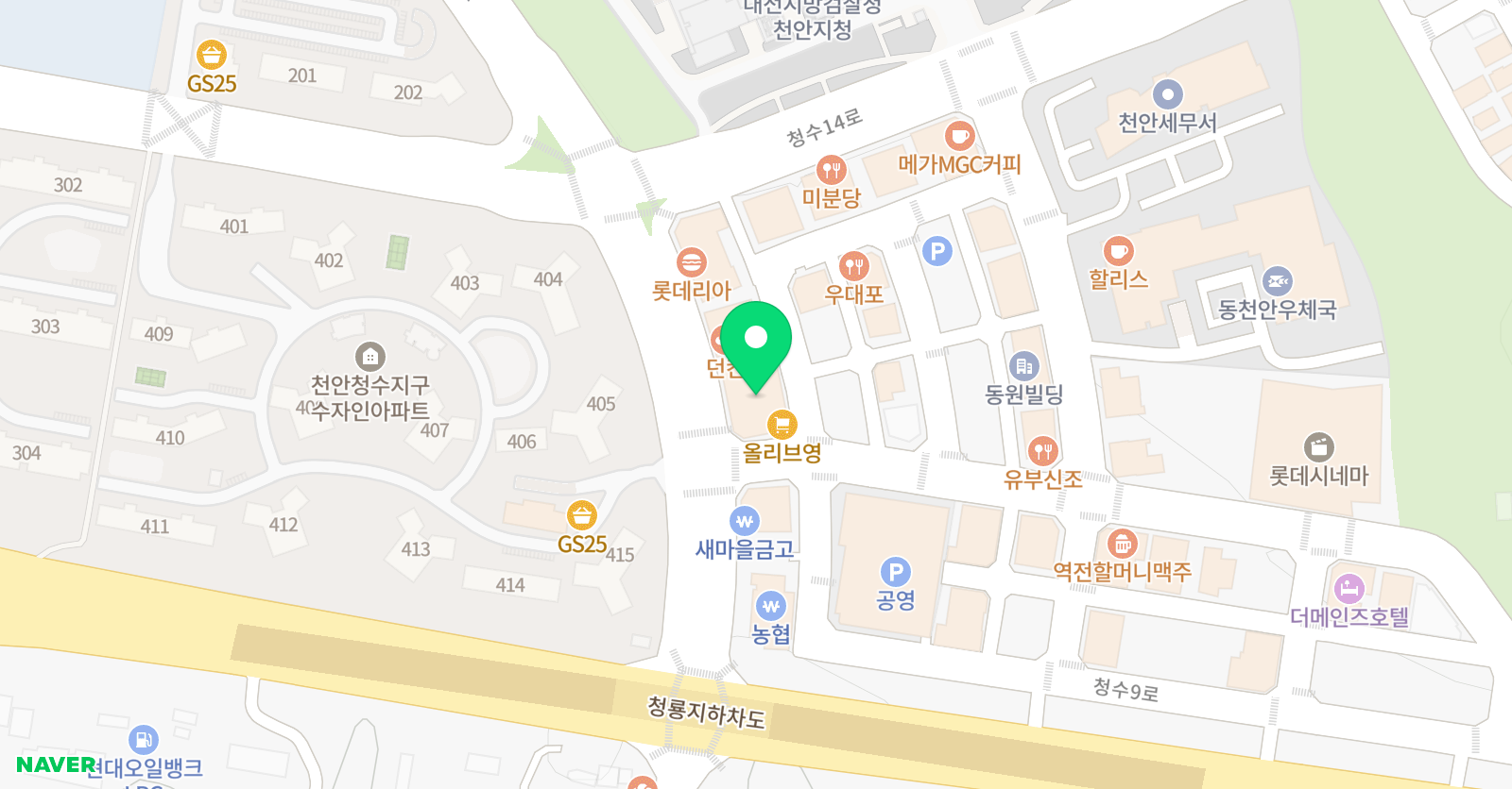 이룸 논술학원 위치