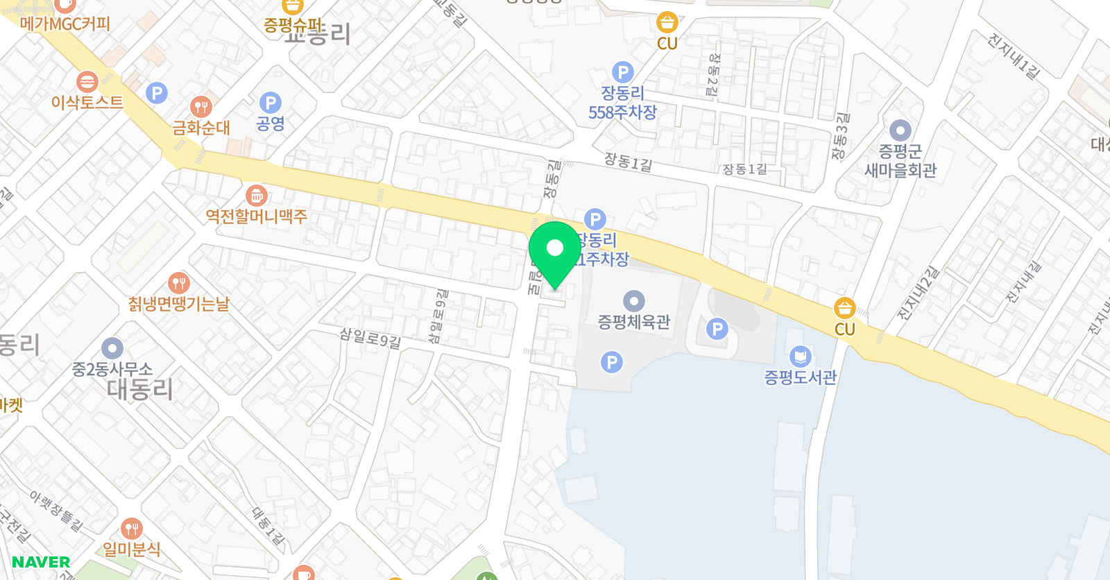 셀파우등생 교실 증평학원 위치
