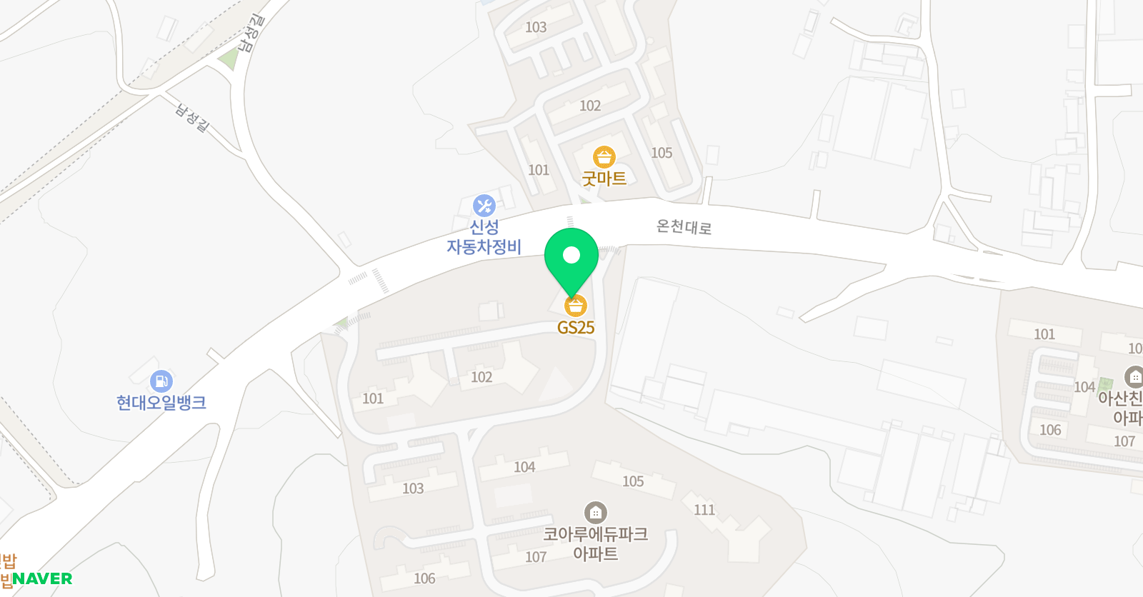 다솜 음악학원 위치