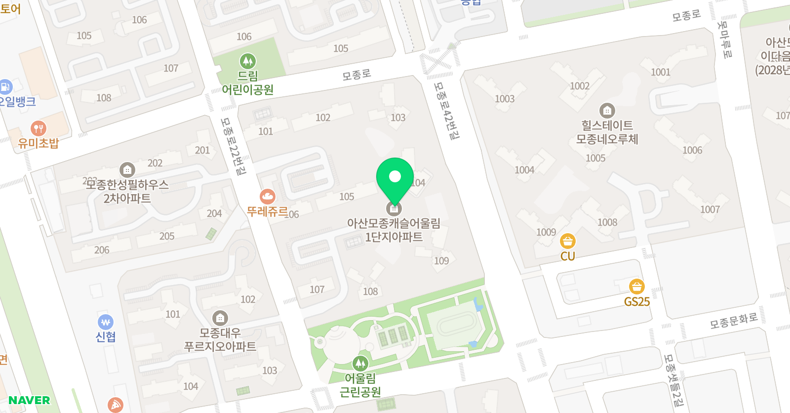 윤선생 우리집앞 영어교실 캐슬어울림 위치