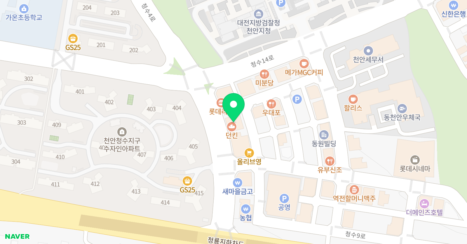레브 무용학원 위치
