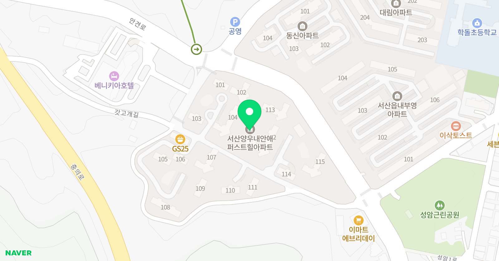 위위영어 위치