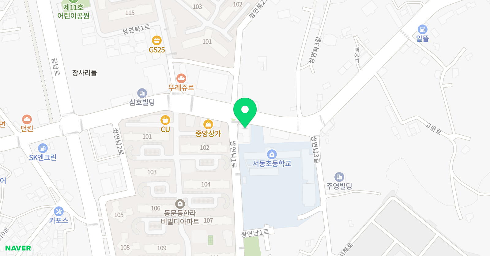 지베르 뮤직컴퍼니 위치