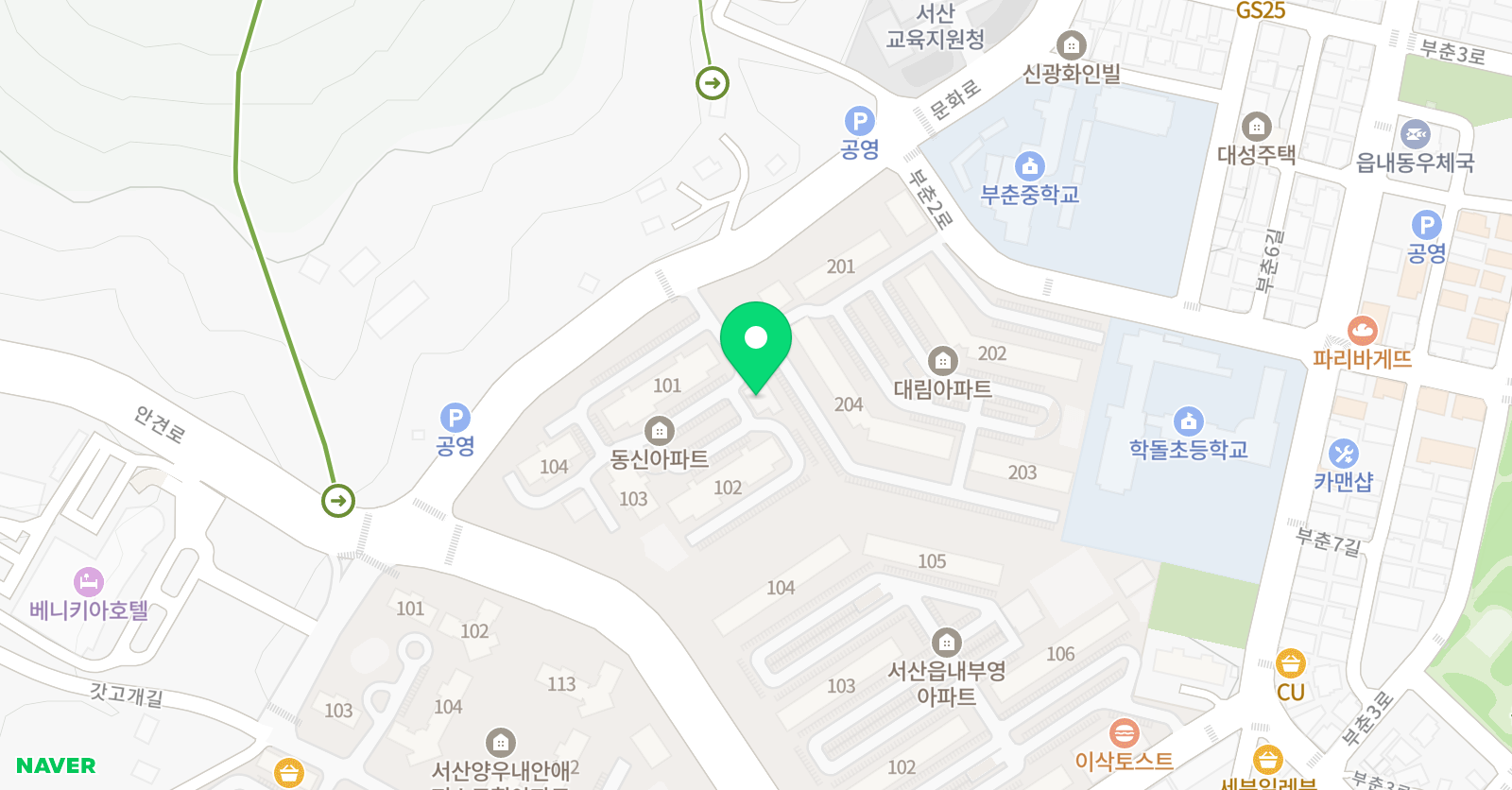진쌤 수학교습소 위치