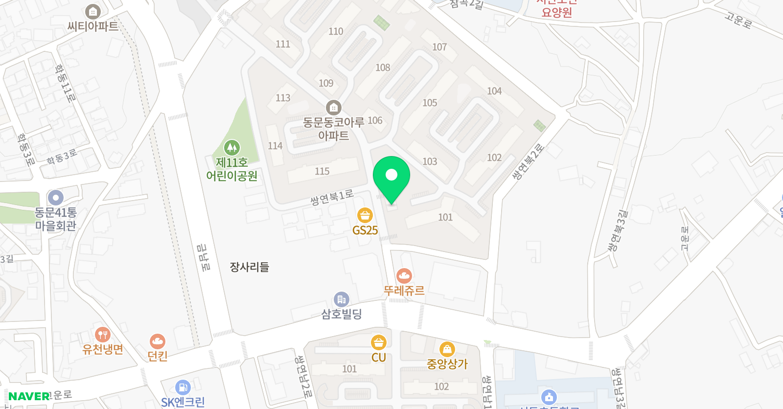 쇼팽 음악학원 위치