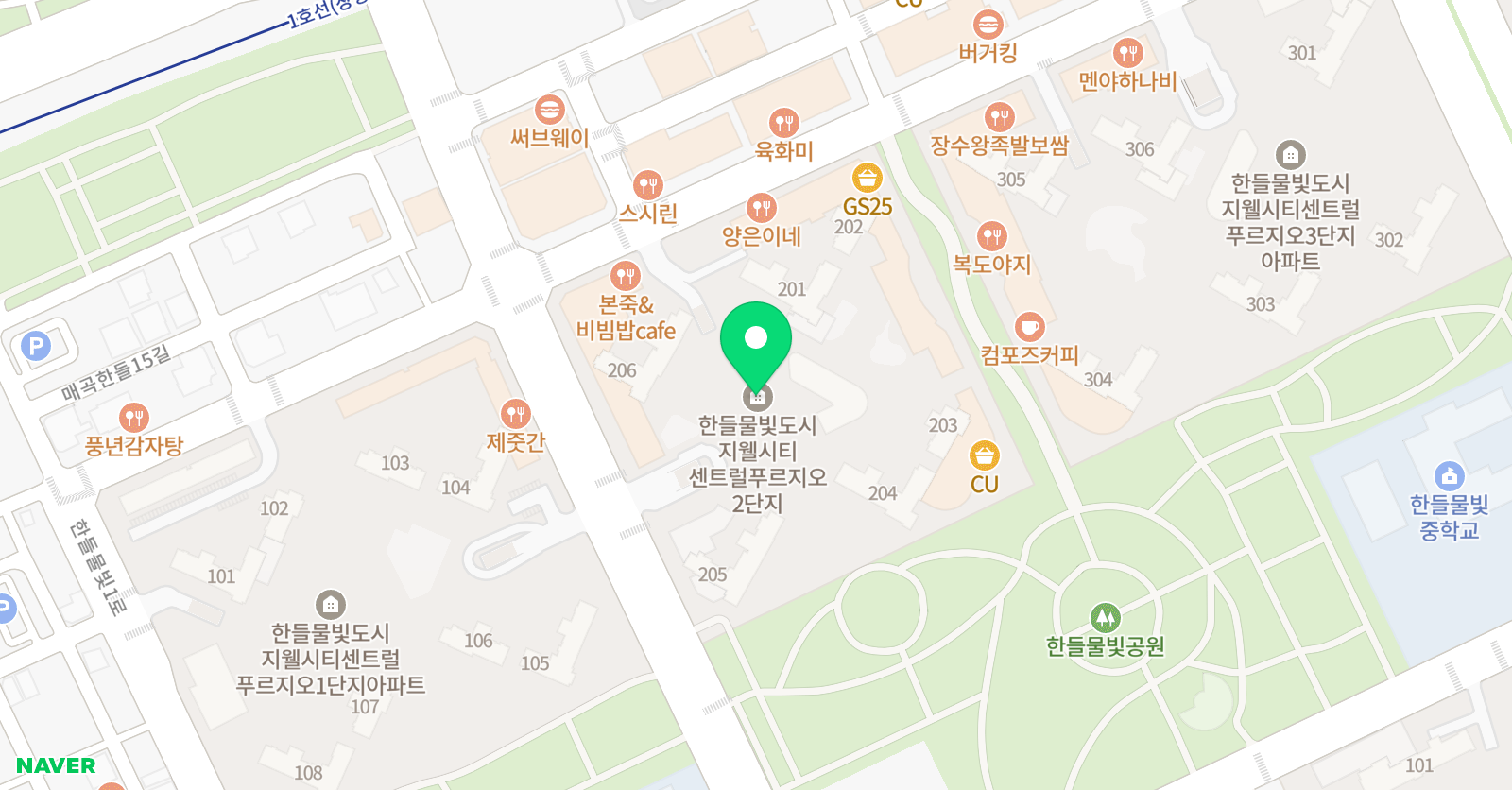 클라라피아노음악학원 위치