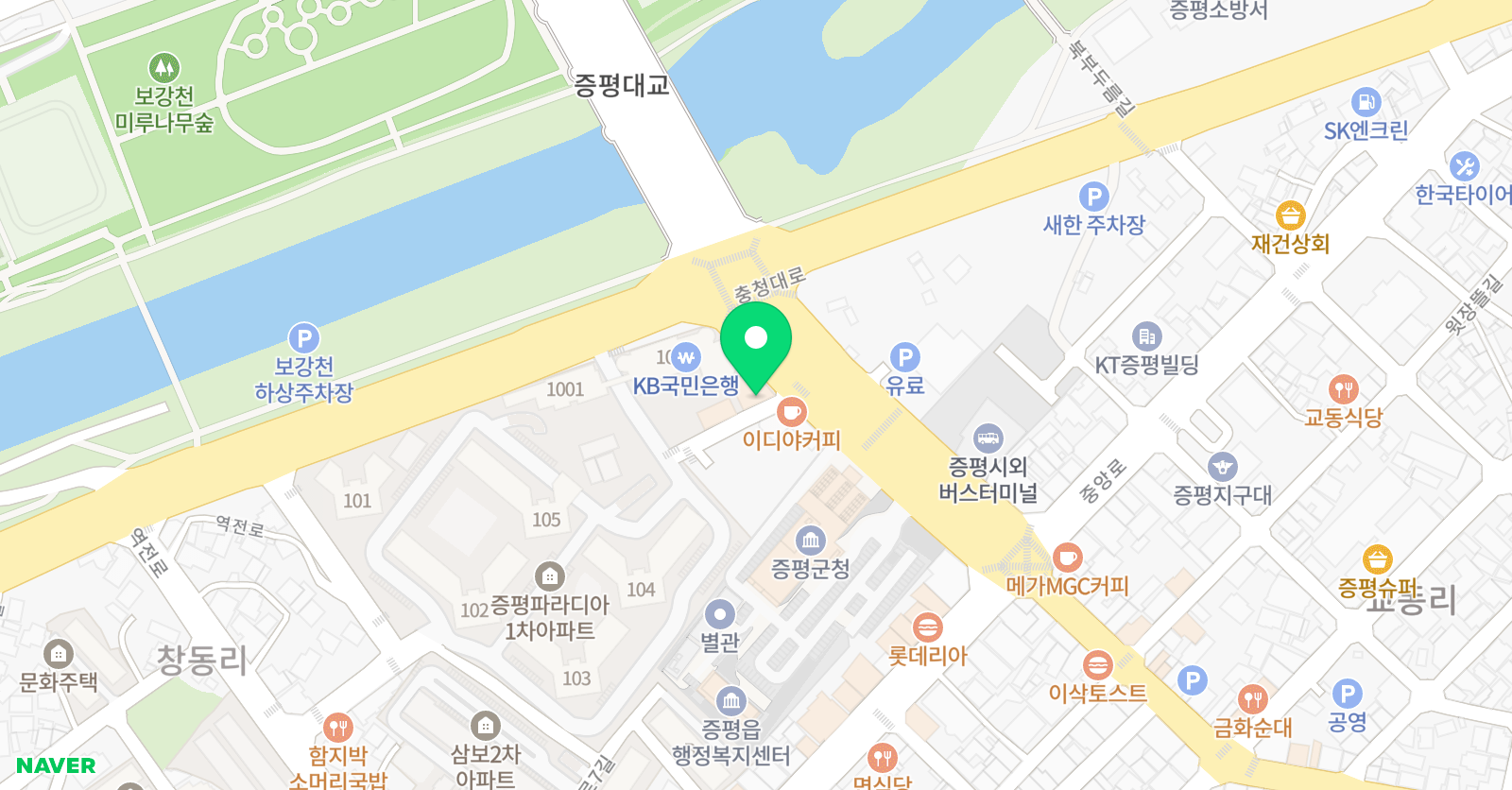 한우리 독서토론논술학원 위치