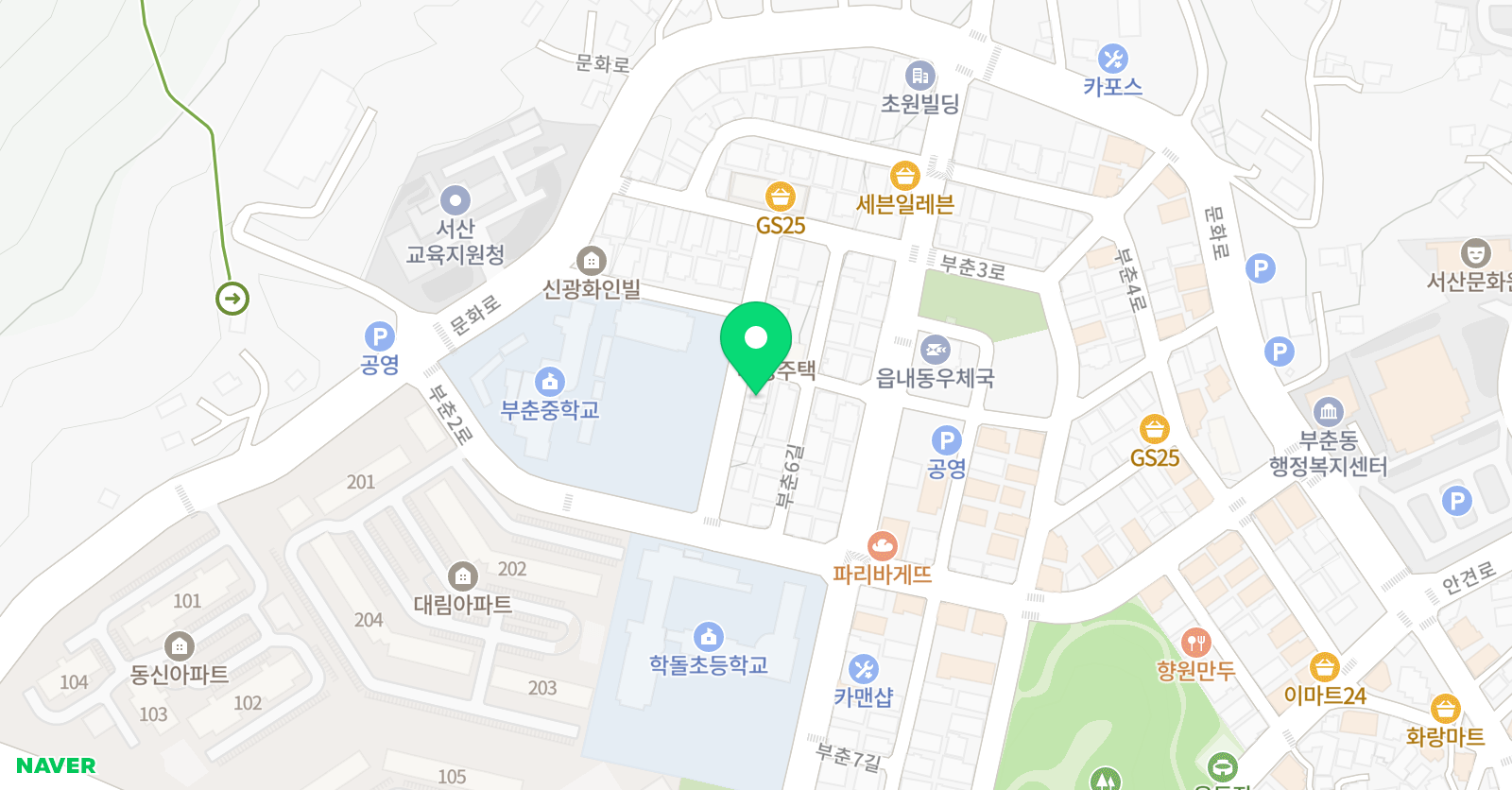 학돌 공부방 위치