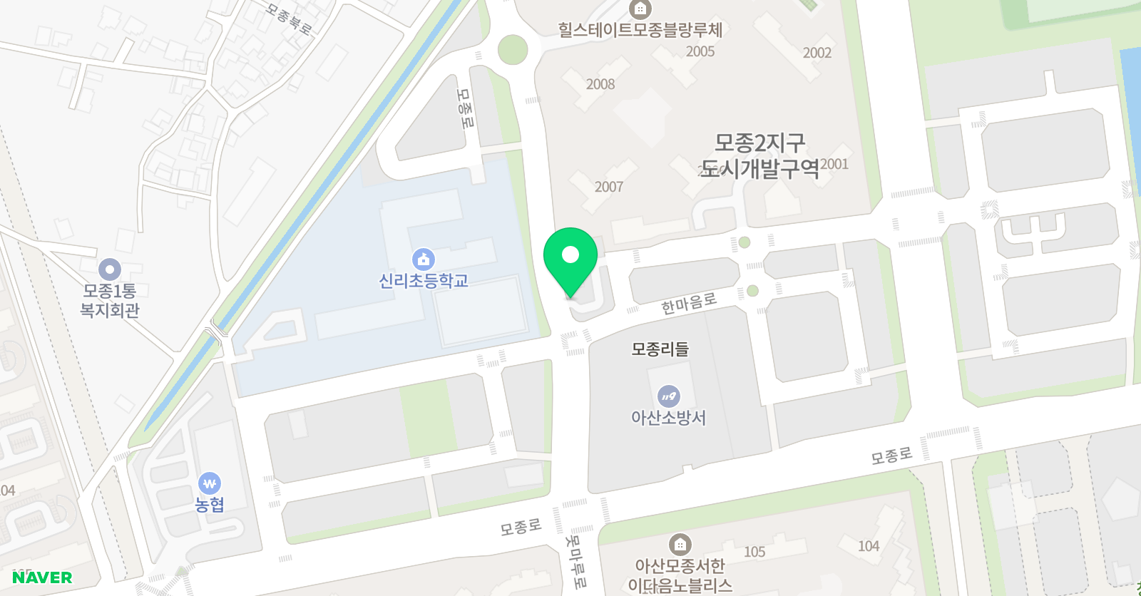 홀릭 영수학원 위치