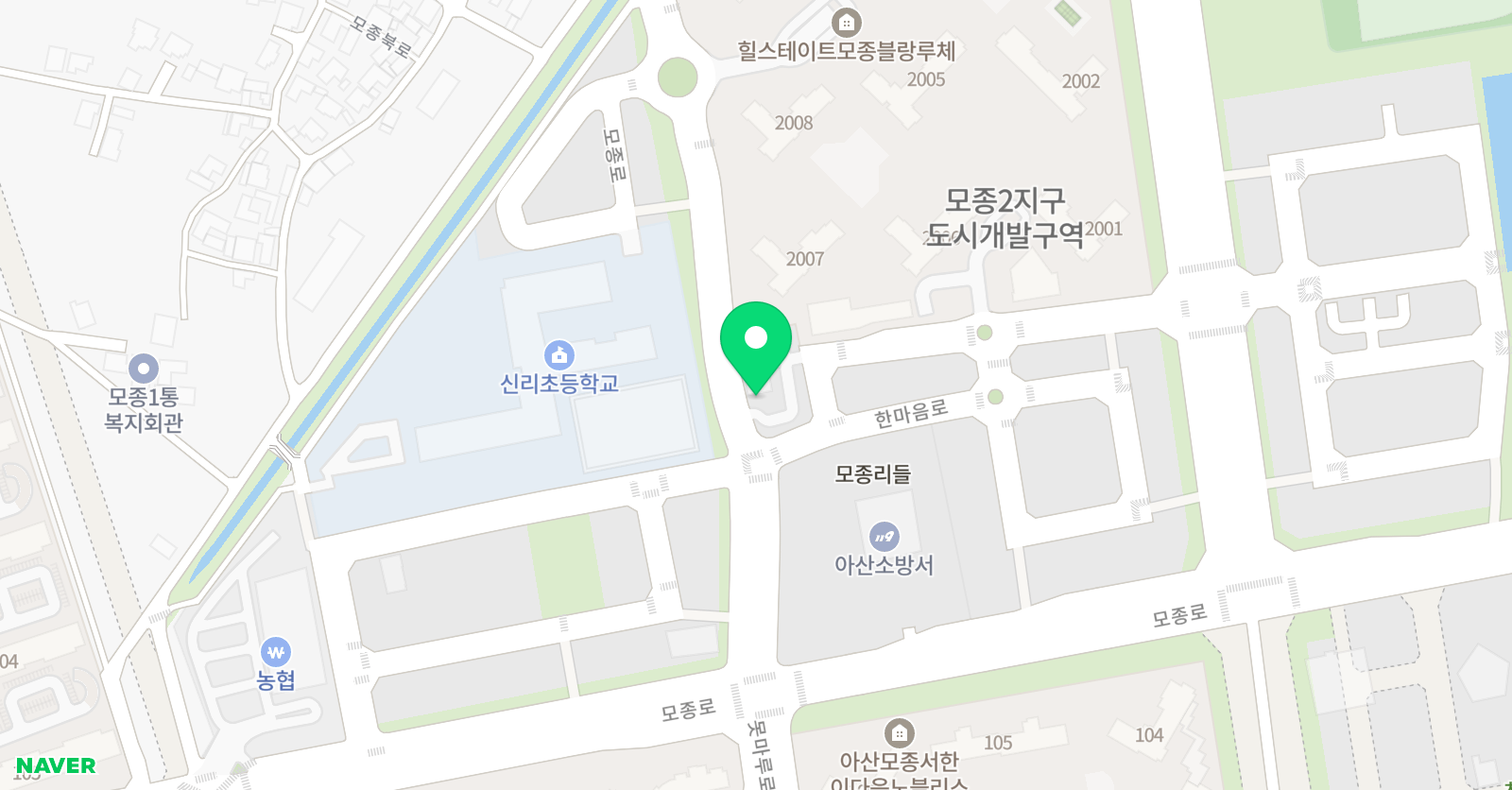 퀸음악미술학원 위치