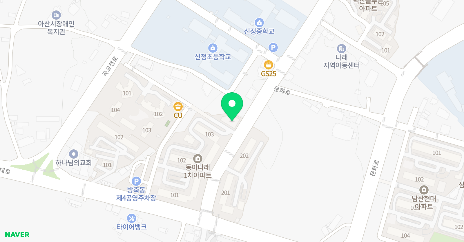 드림 음악학원 위치