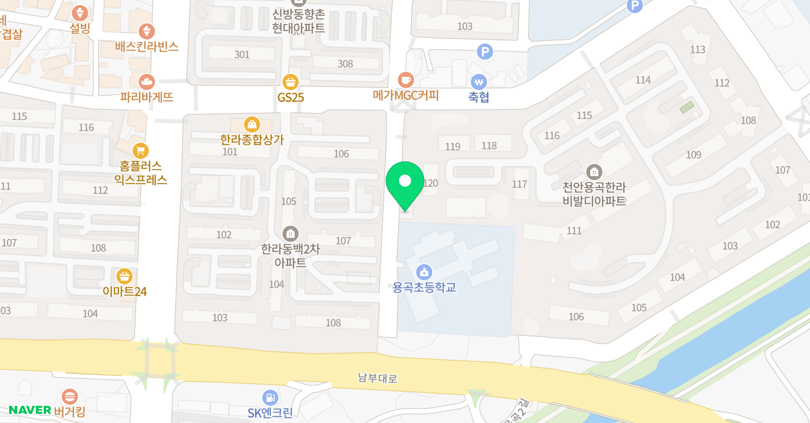퀸 음악학원 위치