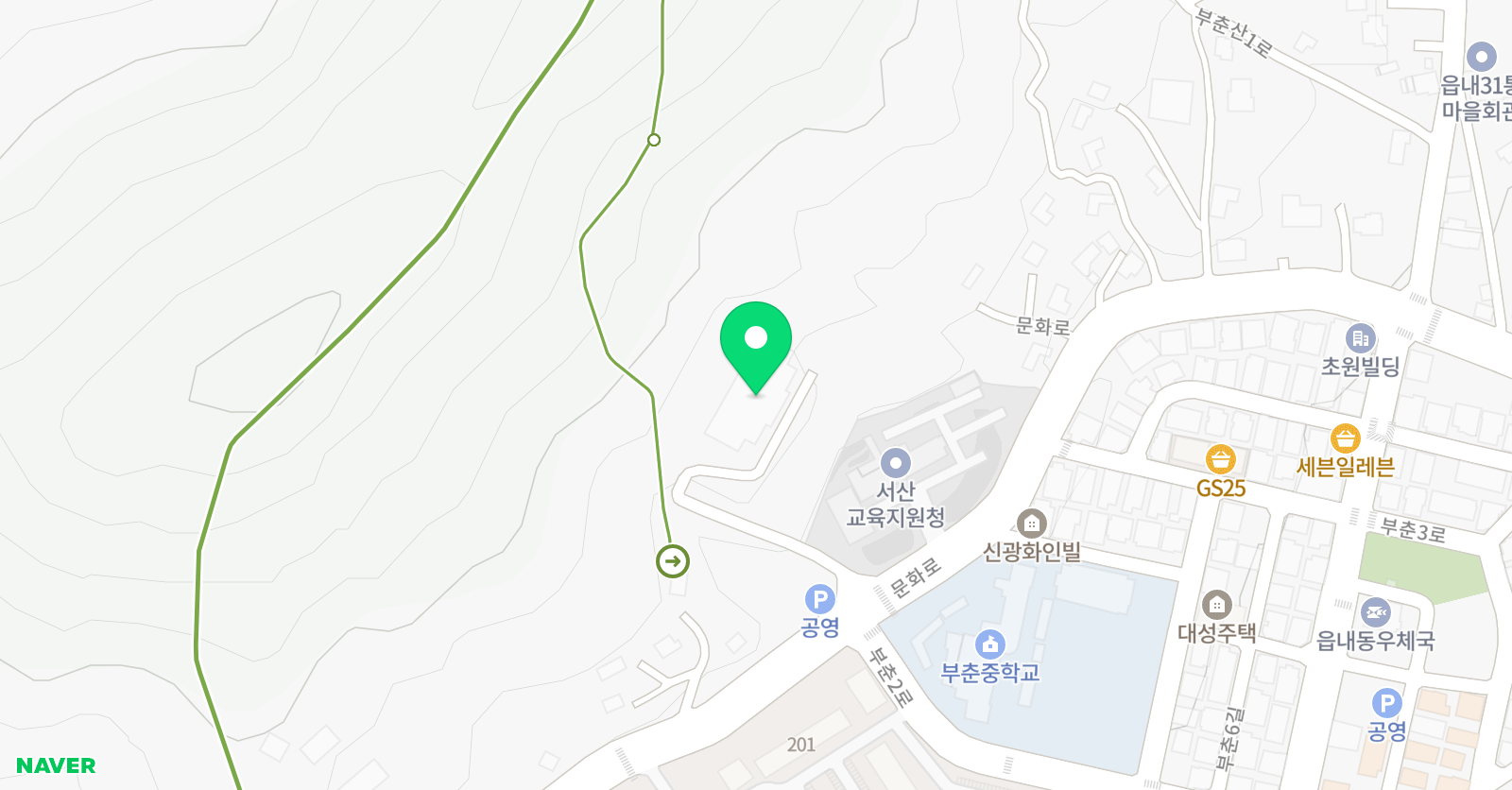 서산 학생 수영장 위치