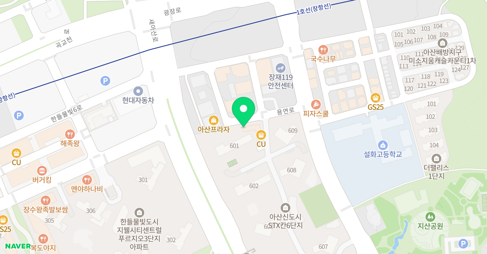 ERC영어독서클럽 연화마을점 위치