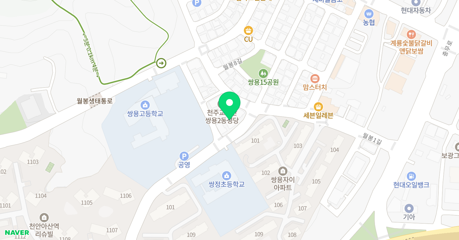 숙명하늘음악학원 위치