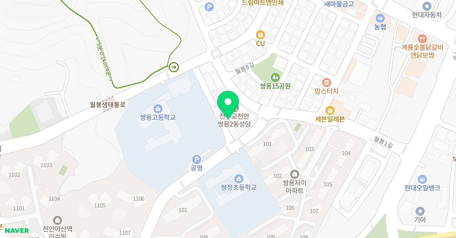 아트스타 미술학원 천안 위치