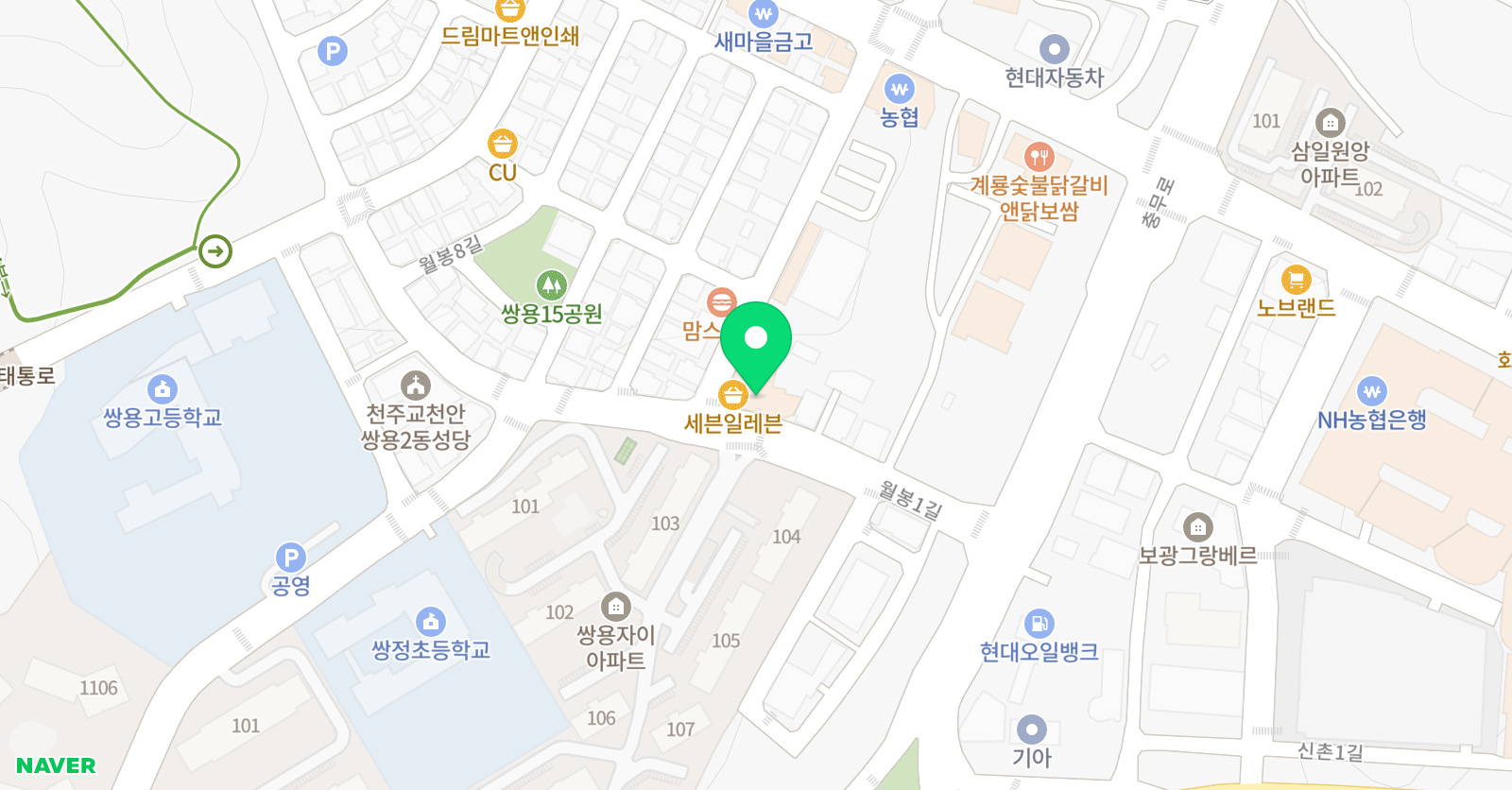 루트 영어수학전문학원 위치