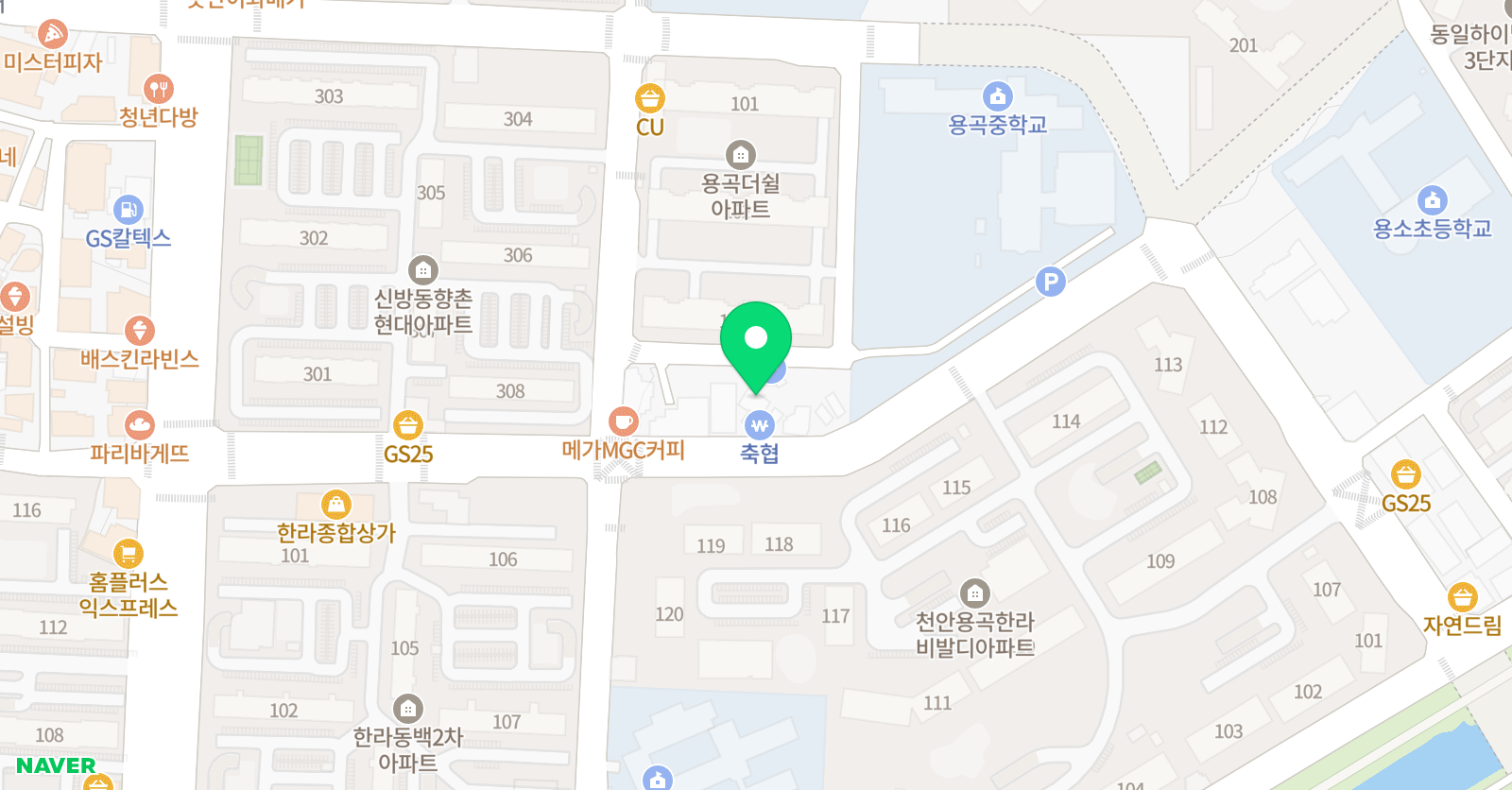 수학이잡히다 학원 위치